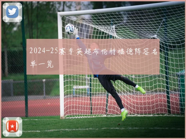 2024-25赛季英超布伦特福德阵容名单一览